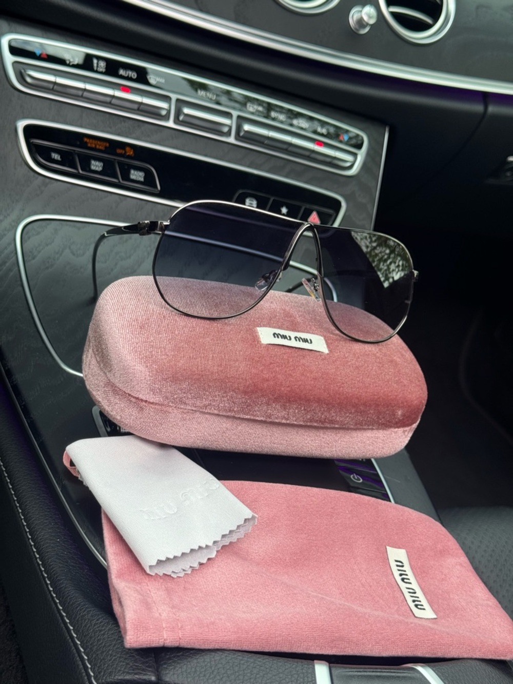 Miu Miu  Aviator Sunglasses